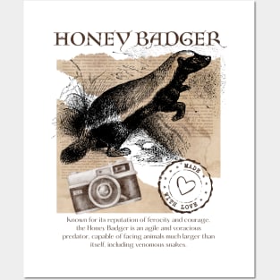 Honey Badger Vintage Posters and Art